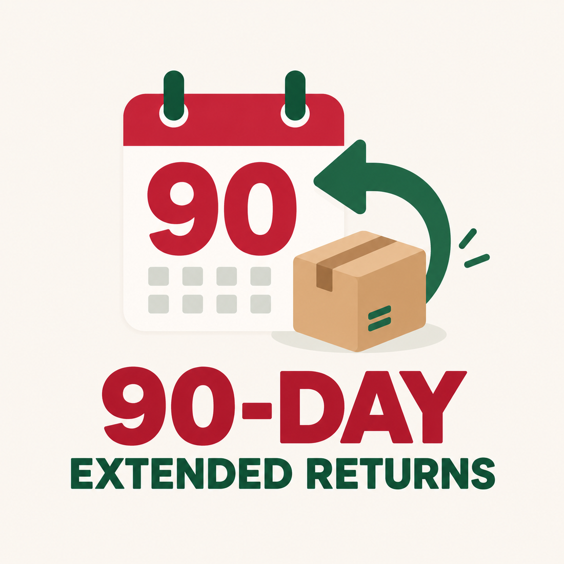 Retour Étendu 90 Jours