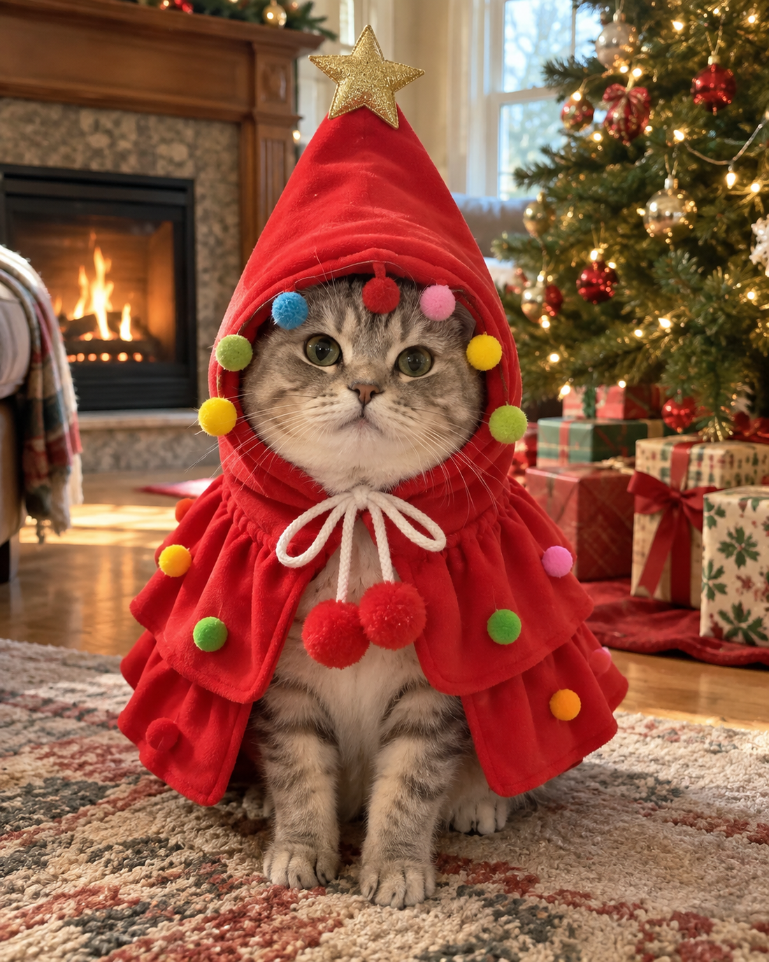 Christmas Tree Cape