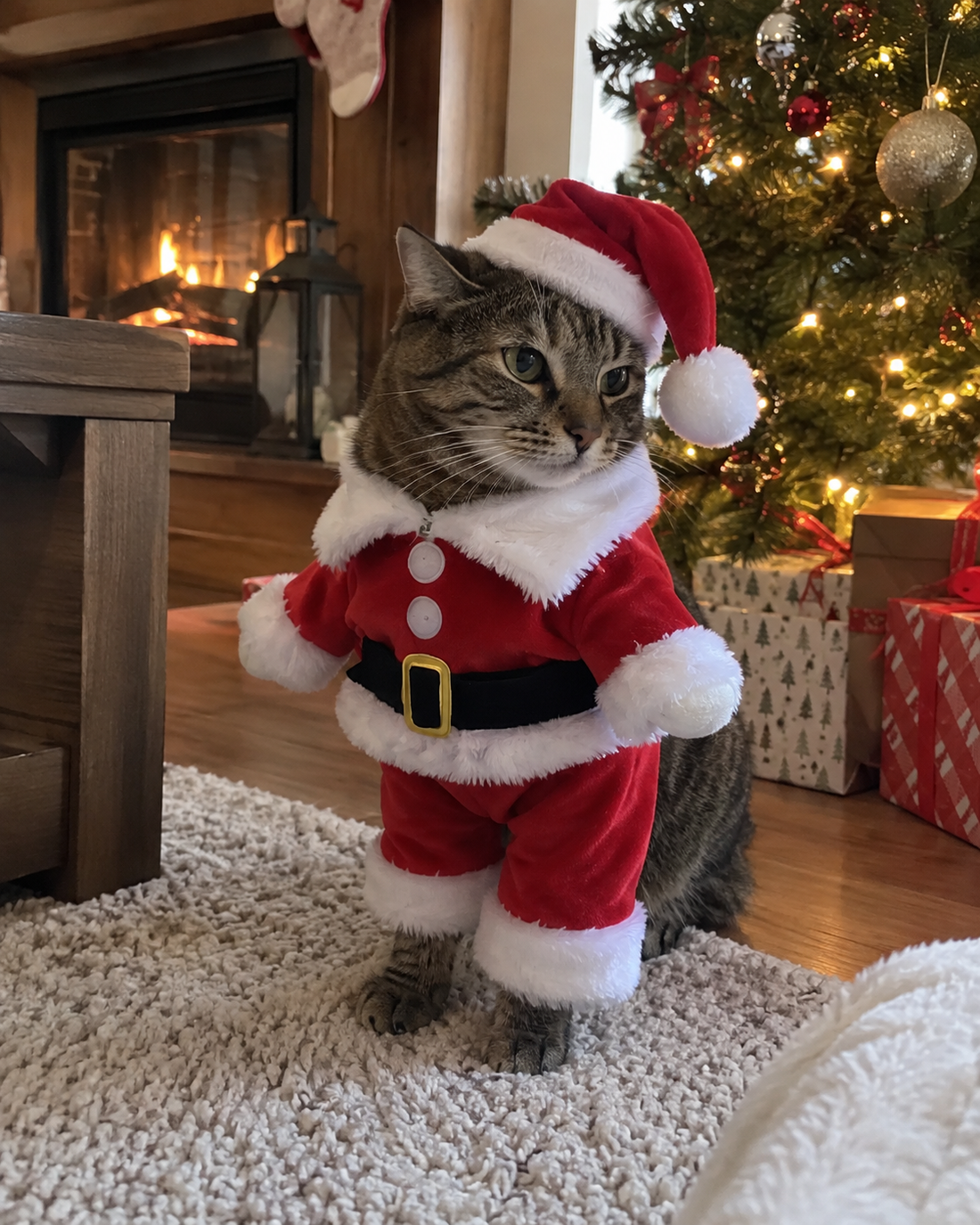 Santa Suit for Cats