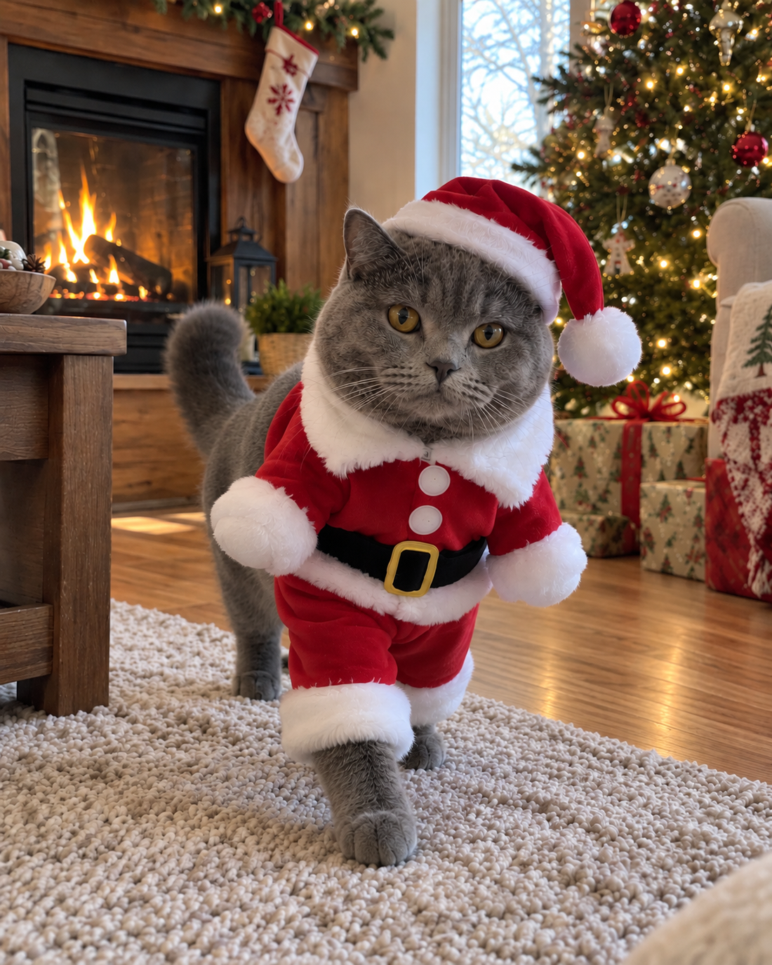Santa Suit for Cats