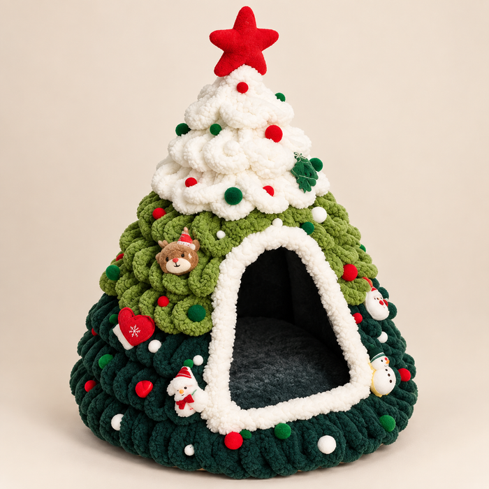 Green & White Tree