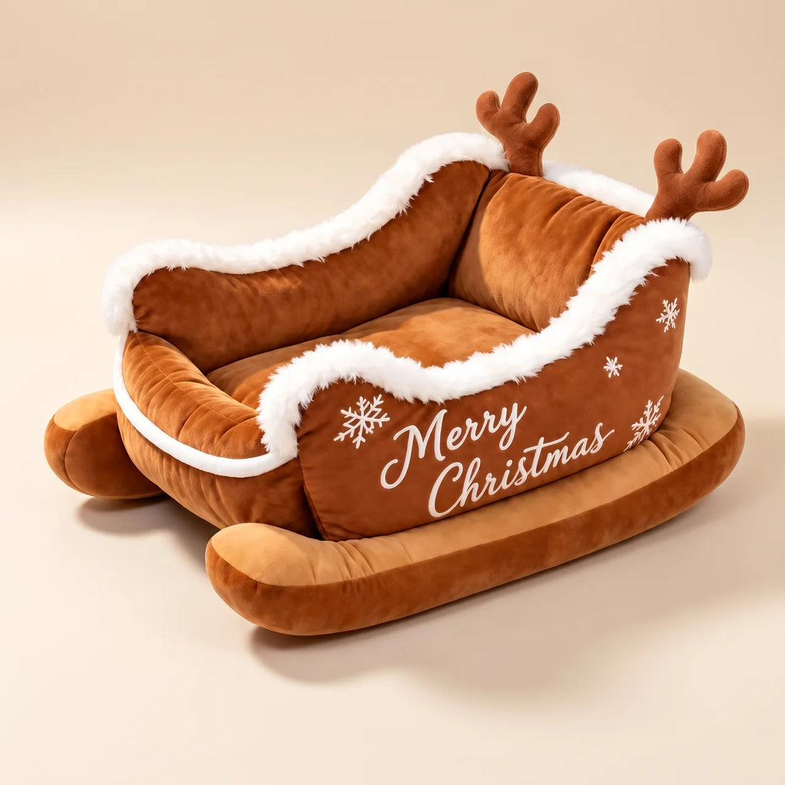HollyPaws Christmas Bed