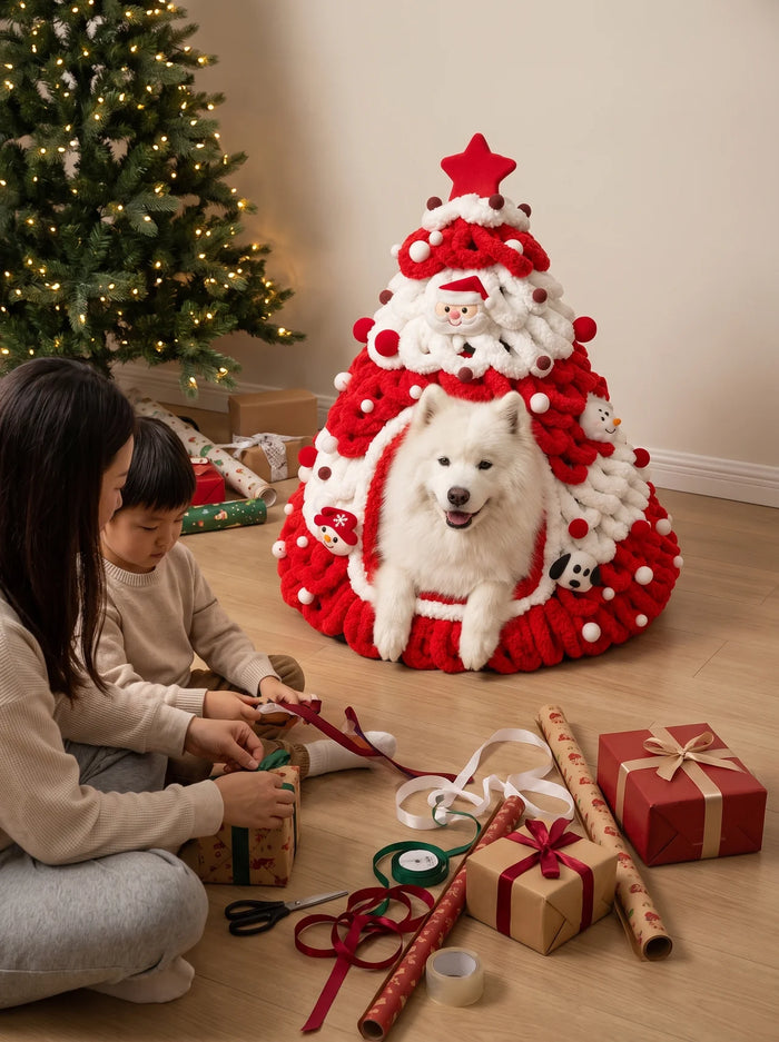 Red & White Tree